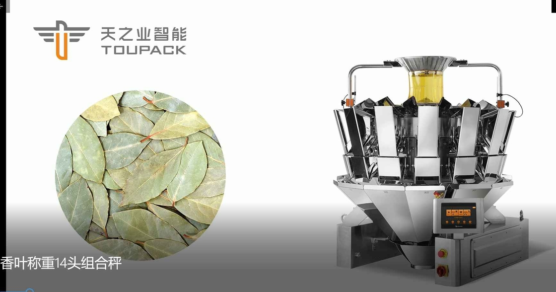 Riempitrice per pesatura automatica SUS304 per prodotti granulati e in polvere