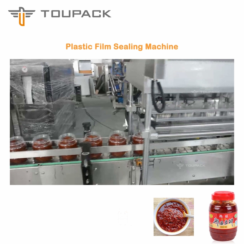 Sistema di riempimento liquido capo di Bean Sauce Filling 4 spessi dell'impacchettatrice della salsa dello SpA vasti