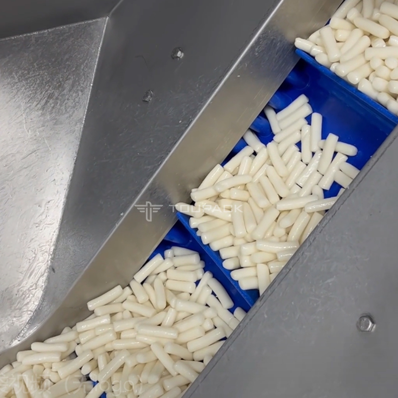 Imballaggio sotto vuoto laterale di pesatura automatico coreano della guarnizione di verticale 3 della macchina di rifornimento del dolce di riso