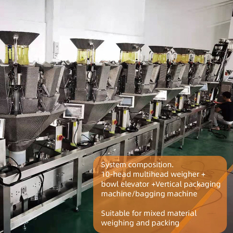 Macchine di riempimento di scatole alimentari a fiocco completamente automatiche Bugle Cracker di gamberi Macchine di riempimento di barattoli