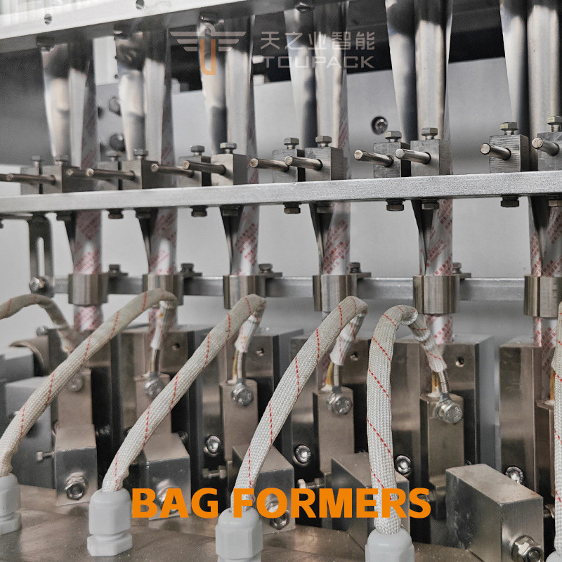 Macchina automatica di riempimento di polvere per bevande sportive 20g 40g 80g multi-linea per il mix di bevande sportive