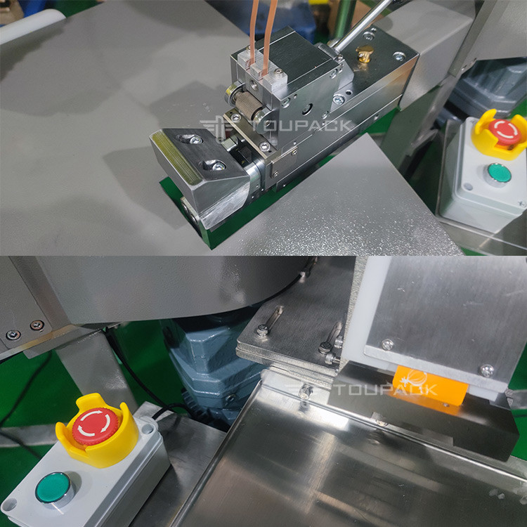 Macchina di imballaggio a maglia manuale con graffette