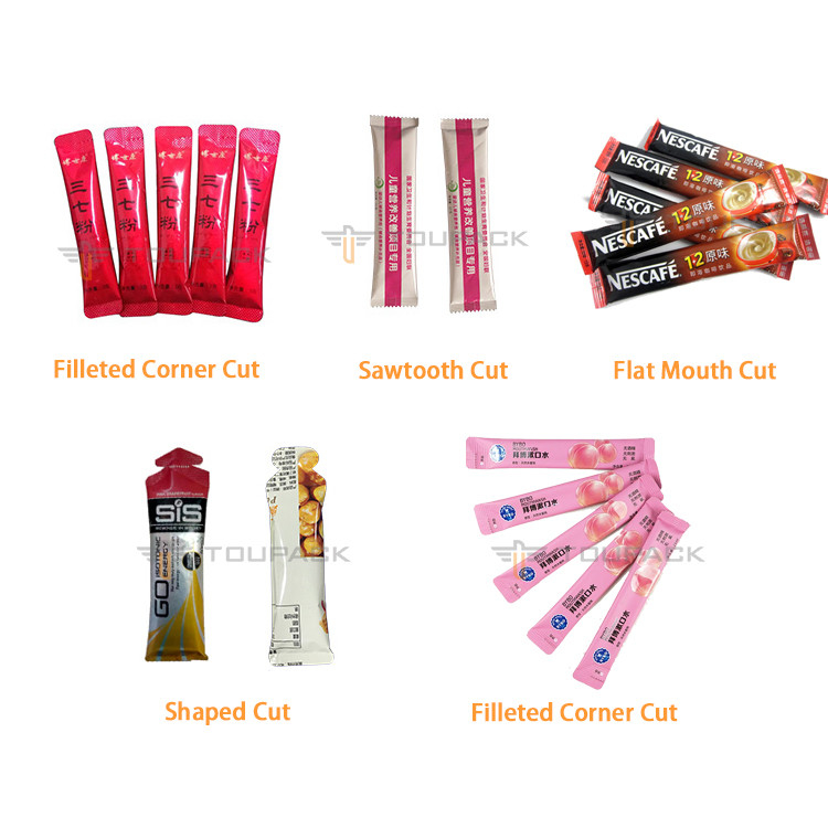 Macchina di imballaggio verticale a più file per salsa liquida, gel sportivo, pasta di cioccolato, maionese, condensato di miele