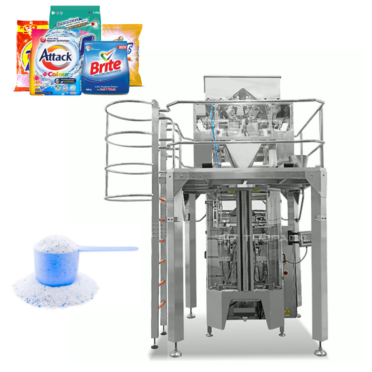 1 kg 2 kg 5 kg sacchetto di detersivo in polvere confezionatore pesatura automatica per l'imballaggio del sapone in polvere