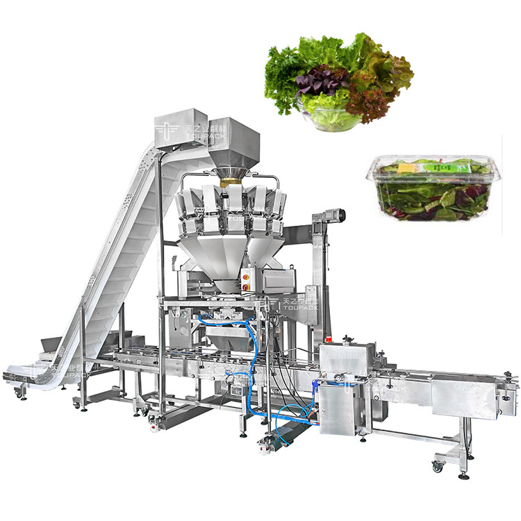 5.0L Macchina per imballaggio di frutta e verdura VFF multi-head automatica