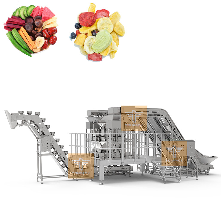 Sistema di miscelazione e di pesatura di frutta congelata 20 teste 24 teste 32 teste Pesatrice
