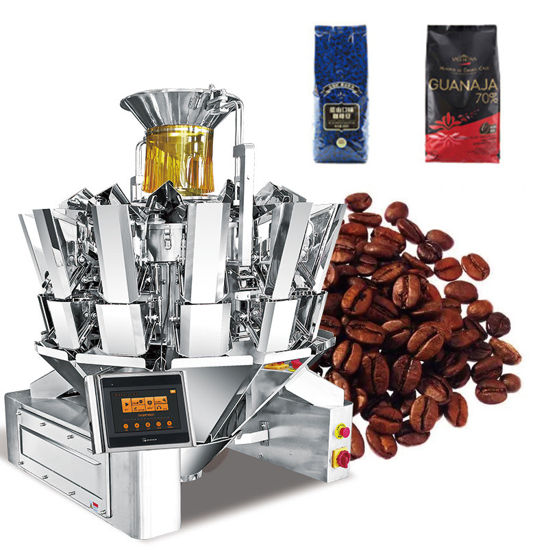 Imballaggio automatico a granuli multifunzione Doypack Riempimento di semi di chicchi di caffè Borsa Prefabricata Borsa di imballaggio