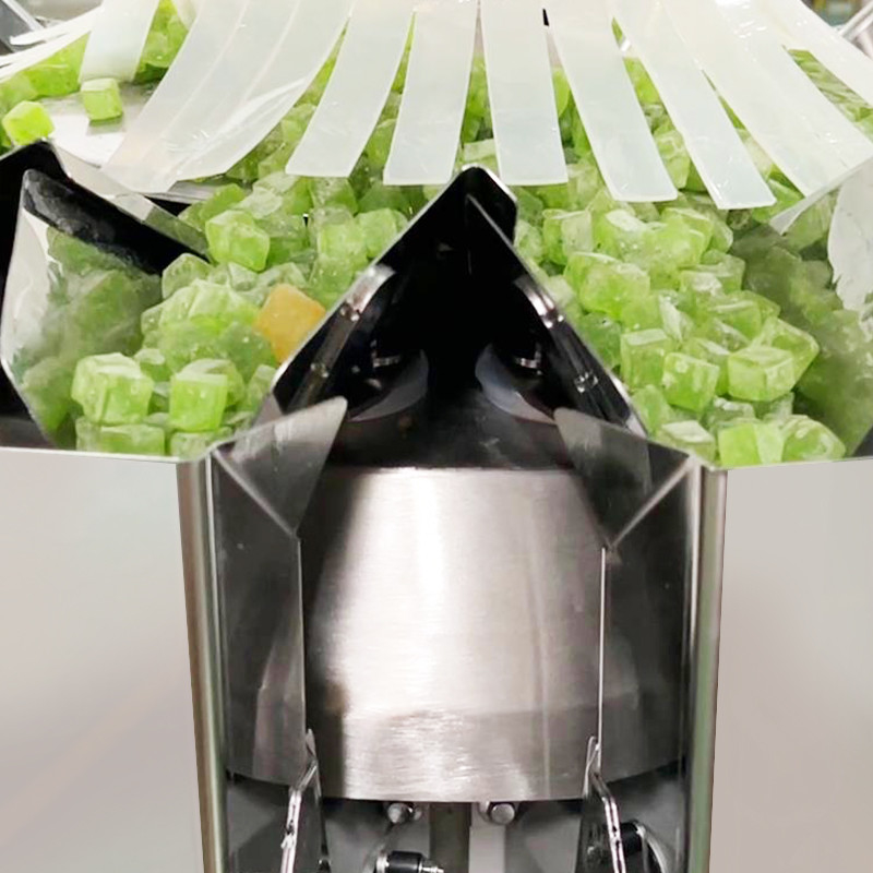Macchine di imballaggio automatiche con pesatrici multi-testa