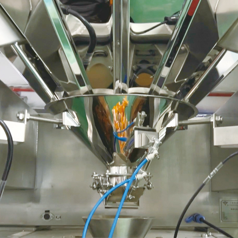 Macchina automatica di confezionamento degli snack Macchine di confezionamento automatiche degli snack Macchine di confezionamento verticale per snack