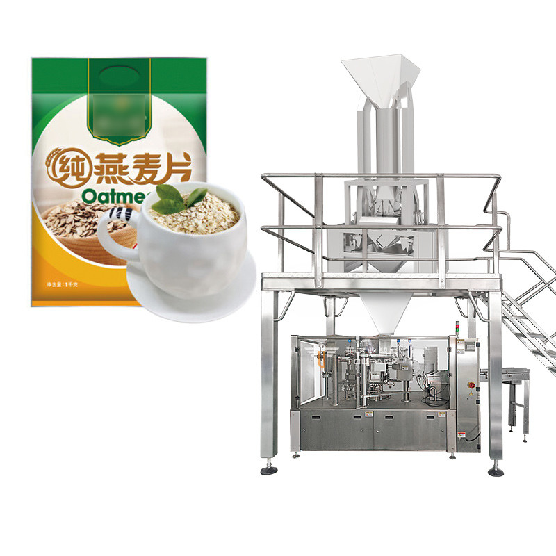 1 kg 2 kg 5 kg sacchetto di riso grano mais soia sorgo grano saraceno multi-testa pesatrice confezionatore