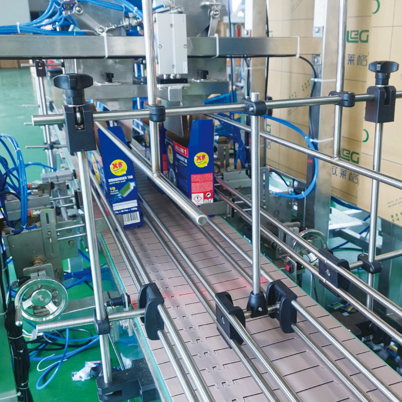 Macchina di imballaggio detersivo compresse Lavatrice di piatti Lavatrice di piatti Lavatrice di compresse Bolse Borsa Lavatrice di piatti Gel Bolse Box Packing Machine