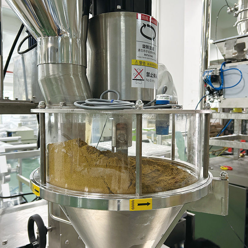 Automatica 200g 300g 500g Verticale forma di riempimento e sigillo macchine di imballaggio polvere di riempimento della macchina Doypack sacca Whey proteine polvere di imballaggio macchina