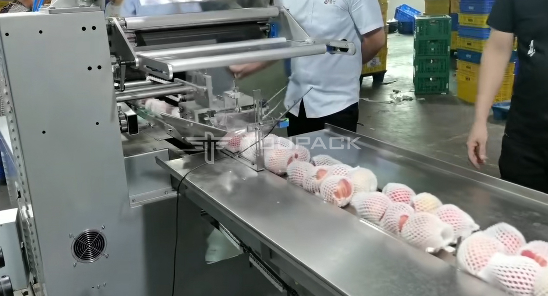 Macchina confezionatrice per rotoli di cuscini, scala combinata per peso di pere e mele, pesatrice combinata per frutta, macchina confezionatrice ad alta precisione