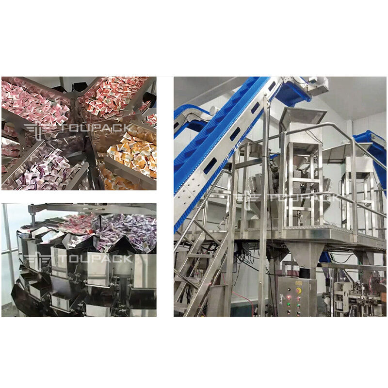 Multifunction Premade Pouch Packaging Machines 300BPM High-Speed Multihead Weigher for Sunflower Seeds and Nuts