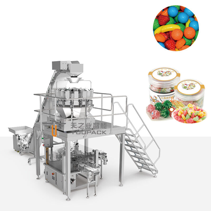 Macchina automatica di imballaggio in scatola Macchina di imballaggio in scatola Macchina di lavaggio a vuoto e a gas di azoto per imballaggio in scatola cilindrica