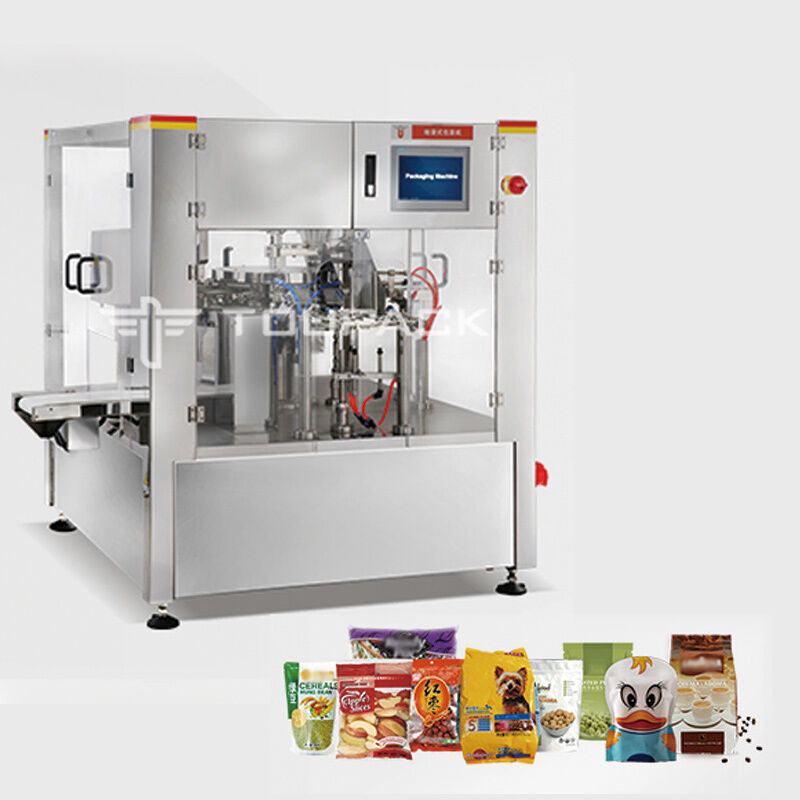 Produttore di macchina automatica per pesatura multicava di biscotti, riempimento e sigillatura di sacchetti di plastica, buste stand-up e doypack
