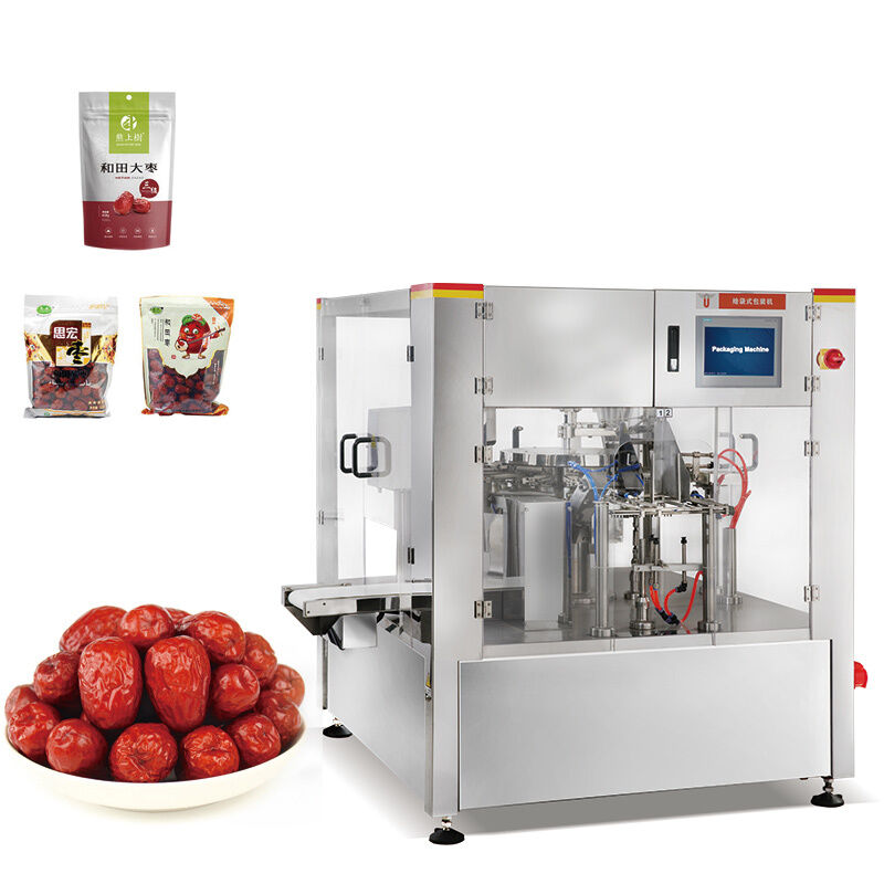 Produttore di macchina automatica per pesatura multicava di biscotti, riempimento e sigillatura di sacchetti di plastica, buste stand-up e doypack