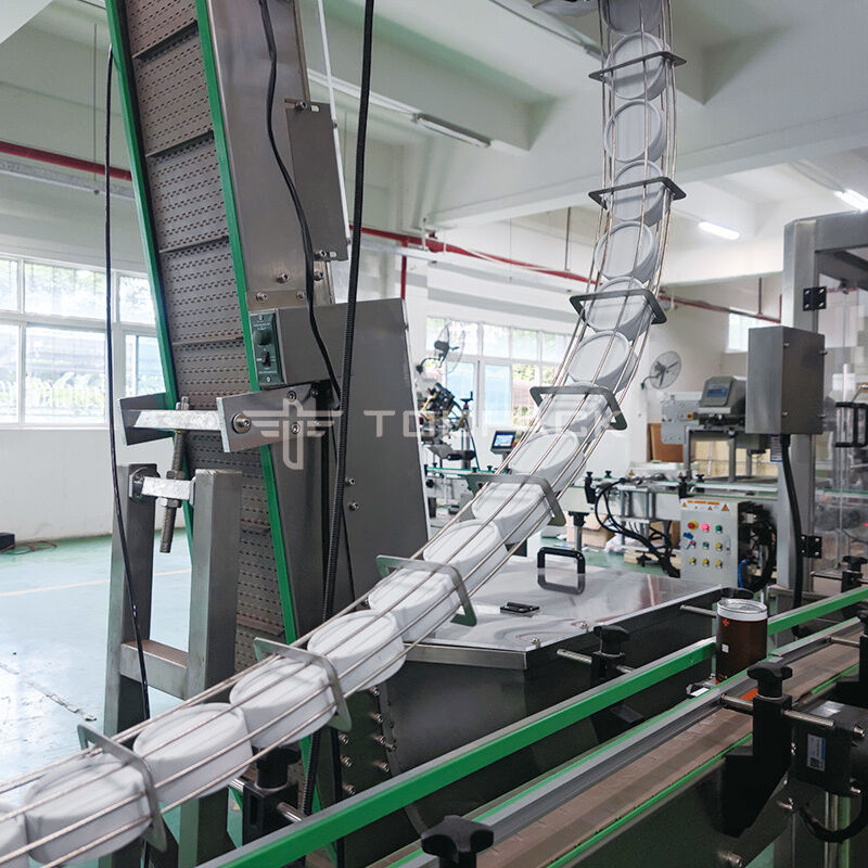 Linea di confezionamento per macchina per l'imballaggio di granuli di prugne secche ad alta precisione in bottiglie di plastica per caramelle, popcorn, snack, barattoli e lattine