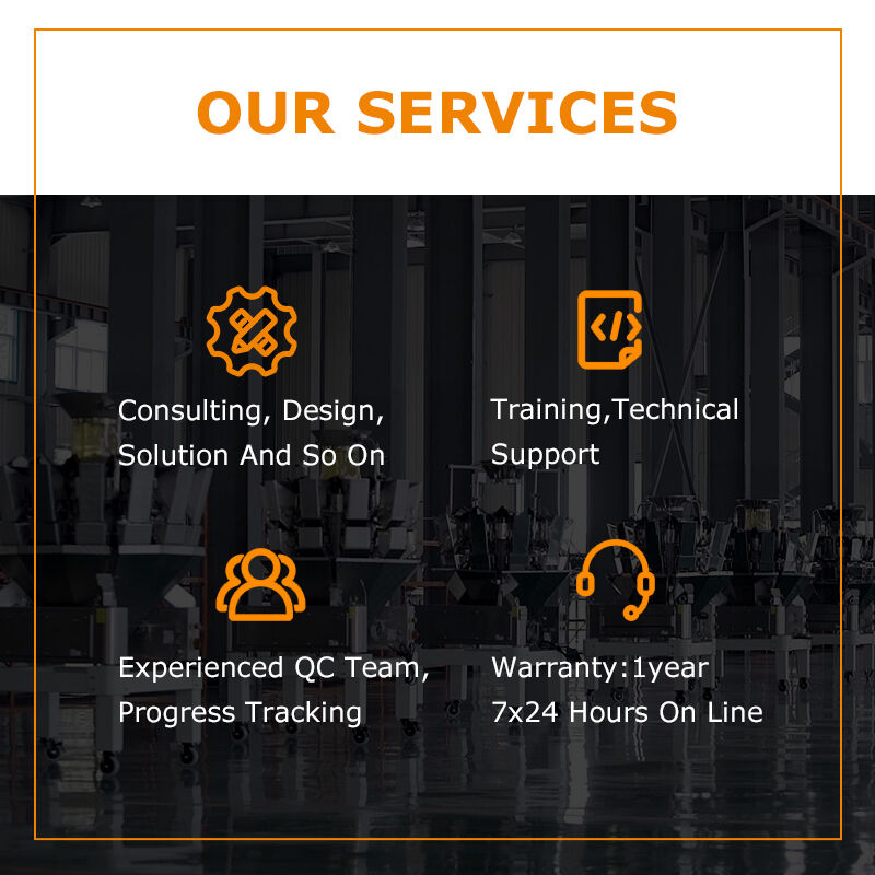 Linea di imballaggio di sacchetti a maglia completamente automatica per frutta e verdura