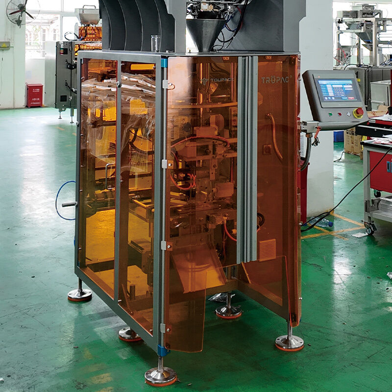 Macchina termosaldatrice verticale ad alta velocità con pesatrice multitesta (80-200 sacchetti/min)