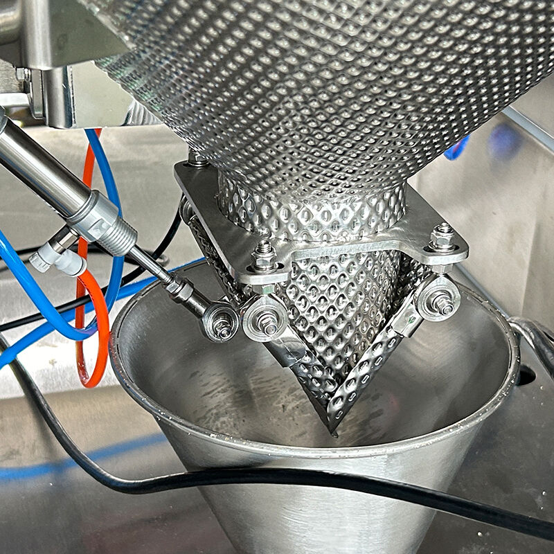 Macchina di imballaggio automatico VFFS per imballaggi alimentari con multihead pesante 20-200 confezioni al minuto sistema di pesatura ad alta precisione