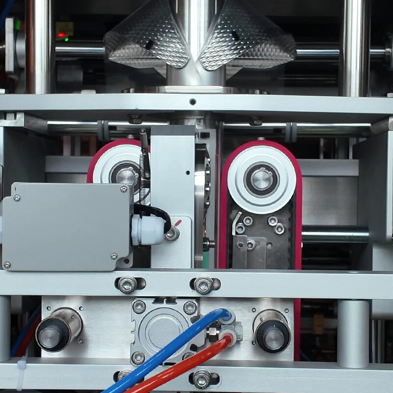 Macchina di imballaggio automatico VFFS per imballaggi alimentari con multihead pesante 20-200 confezioni al minuto sistema di pesatura ad alta precisione