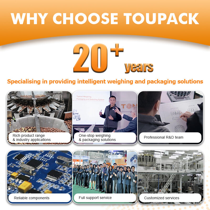 Confezionatrice di riempimento Doypack con sacchetto preconfezionato rotante automatico ad alta velocità con pesatrice multitesta da 10/14 teste