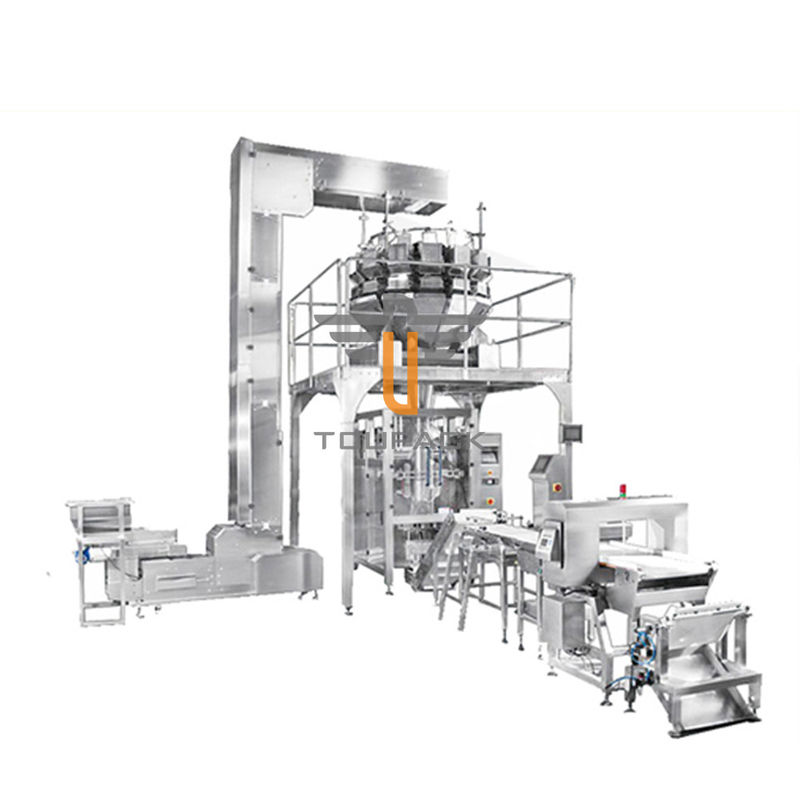 macchina imballatrice di 120bag/Min High Accuracy Multihead Weigher per i cerchi della cipolla e del formaggio