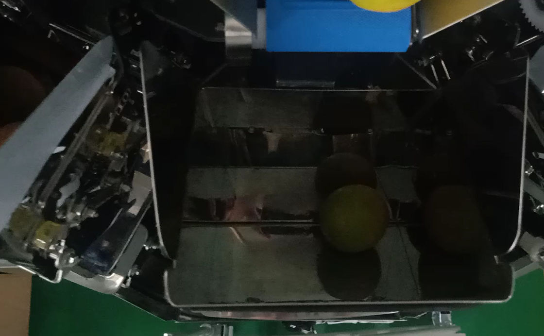 14 la macchina imballatrice del pesatore capo di Multihead MCU/PLC per Weiging fruttifica arance