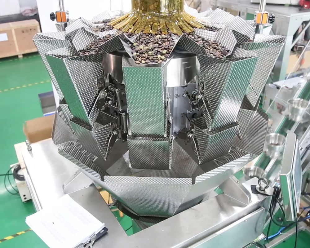 10 macchina lineare del pesatore dei saltatori 0.5L 1.2L per Mesh Material Like Salt Sugar minuscolo