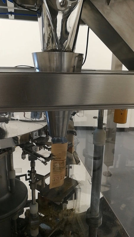 Pesatore rotatorio di Multihead della macchina imballatrice dello SpA min/di 40 borse per il sacchetto di Lemond Premade della frutta secca