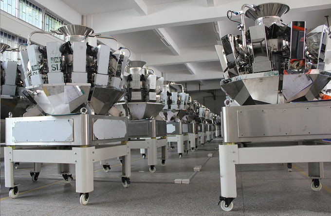 Bascula di combinazione di Multihead di SUS 304 per i prodotti sfusi