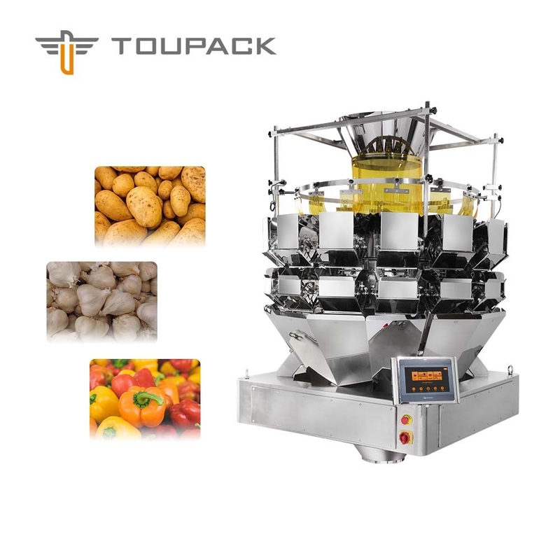 Bascula di combinazione di Multihead di SUS 304 per i prodotti sfusi
