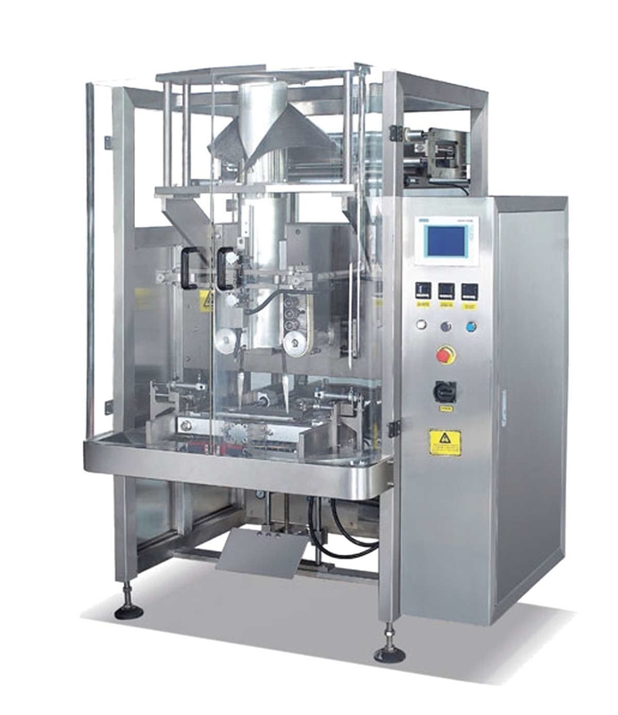 Il materiale da otturazione di pesatura automatico di VFFS e la macchina di sigillatura 2.2KW per gli spuntini appoggiano insaccare