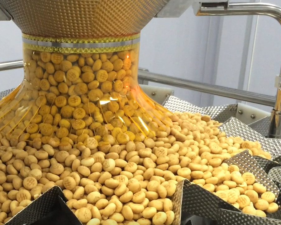 Impacchettatrice di forma/riempimento/saldatura verticale automatica di VFFS per il chicco di caffè della polvere