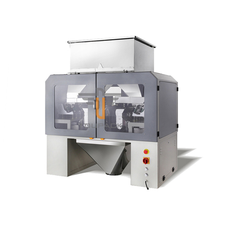 Un pesatore lineare automatico SUS304 35BMP di quattro teste per la pesatura del prodotto 10000g