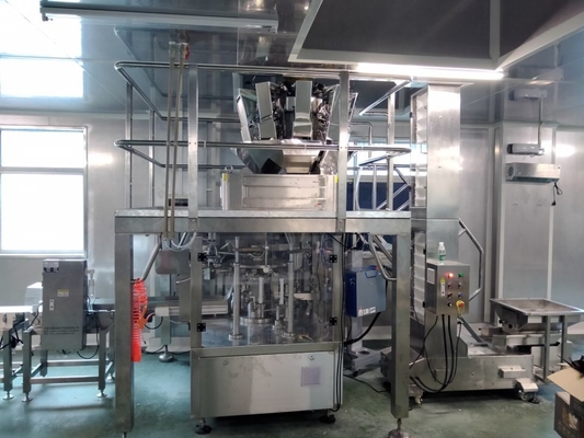 L'industriale di acciaio inossidabile usa la bascula M14L1.6 di combinazione del pesatore di Multihead