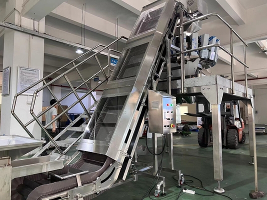 Capacità del trasportatore inclinato dell'alimentatore a vibrazione individuale multifunzione 7 tonnellate all'ora