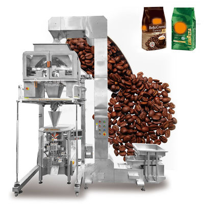 Macchina automatica di imballaggio dei granuli Macchina di riempimento del sacchetto per giocattoli Caffè Fagioli Caramelle Caramelle Semi Sacchetto di grano Sacchetto di imballaggio premade