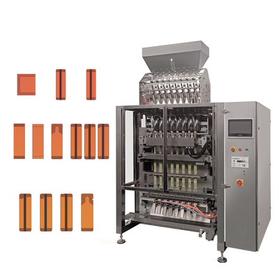 Macchina di riempimento di proteine in polvere di imballaggio automatico multi-linea 4 lati sigillo sacchetto sacchetto macchina di polvere di collagene