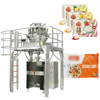 Macchina di imballaggio di verdure e insalate fresche Vffs Multi-Weigher Bagging Machine Meatball Packaging Machine