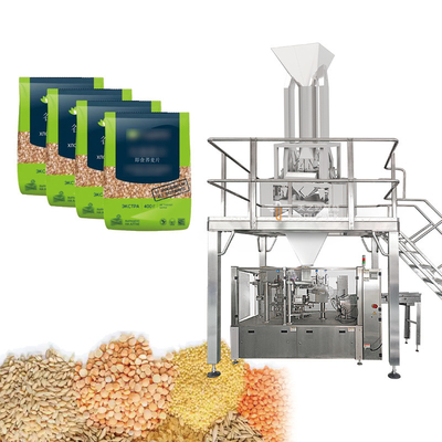 Macchina di riempimento automatico di granuli di grano 1 kg 2 kg 5 kg