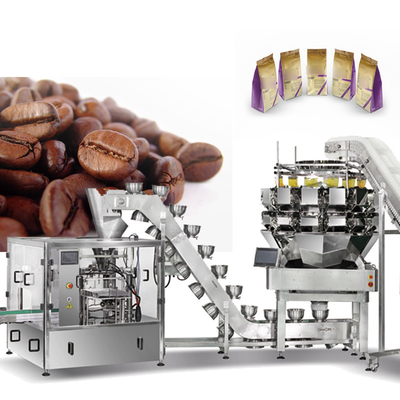 Automatica di riempimento di sigillamento Stand Up sacchetto prefabbricato sacchetto Doypack confezionamento macchina Noci frutta secca confezionamento macchina