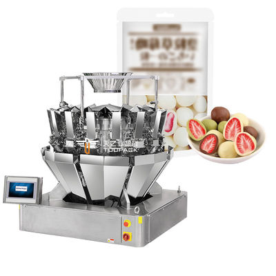 Noci personalizzate Cereali Snack Cibo Caramelle Biscotti Patate di Arachidi Chips Cookie di Semi Stand Up Pocket Bag Packing Machine