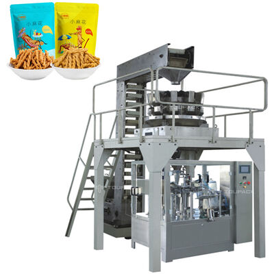 Macchina per l'imballaggio di snack lunghi a strisce, caramelle dure, macchina per l'imballaggio di pasta fritta, macchina per l'imballaggio di sacchetti con cerniera, macchina per l'imballaggio a cuscino