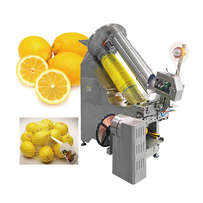 Sistema automatico di pesatura della frutta e confezionamento in sacchetti di rete | Soluzione di imballaggio per sacchetti in rete ad alta velocità