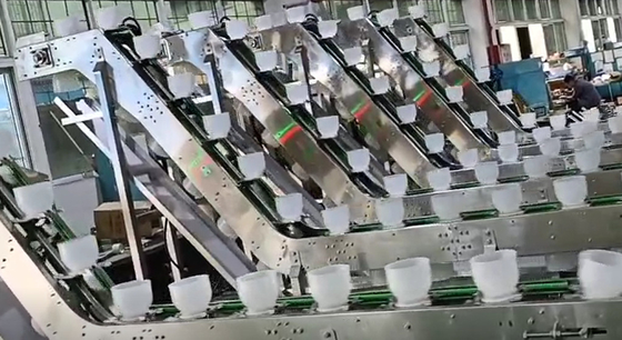 Sollevamento di acciaio inossidabile 304 60p/M Bowl Conveyor For Granuar
