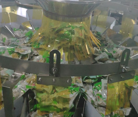 120 macchina imballatrice del pesatore di Multihead di SUS 304 di P/M per i semi matti