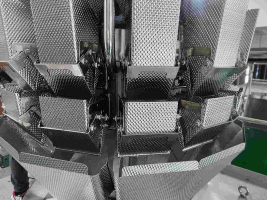 Pesatore automatico normale dei saltatori SUS304 Multihead per i biscotti per cani del dado dell'uva passa