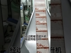 Soluzioni per taglio, trasporto, smistamento, pesatura e confezionamento di prodotti a base di carne fresca